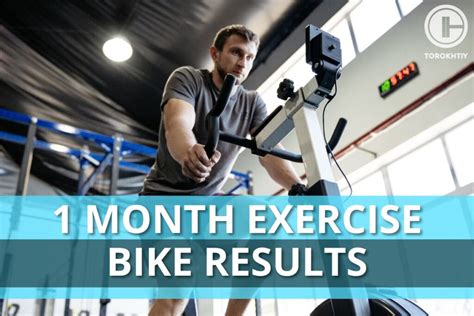1 month exercise bike results